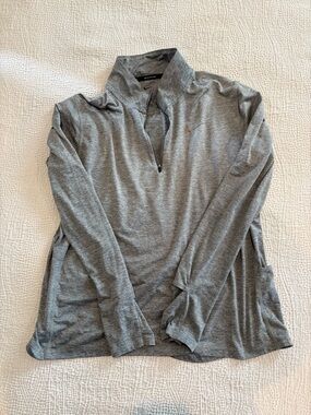 Nike Gray Dri-FIT Running Quarter-Zip